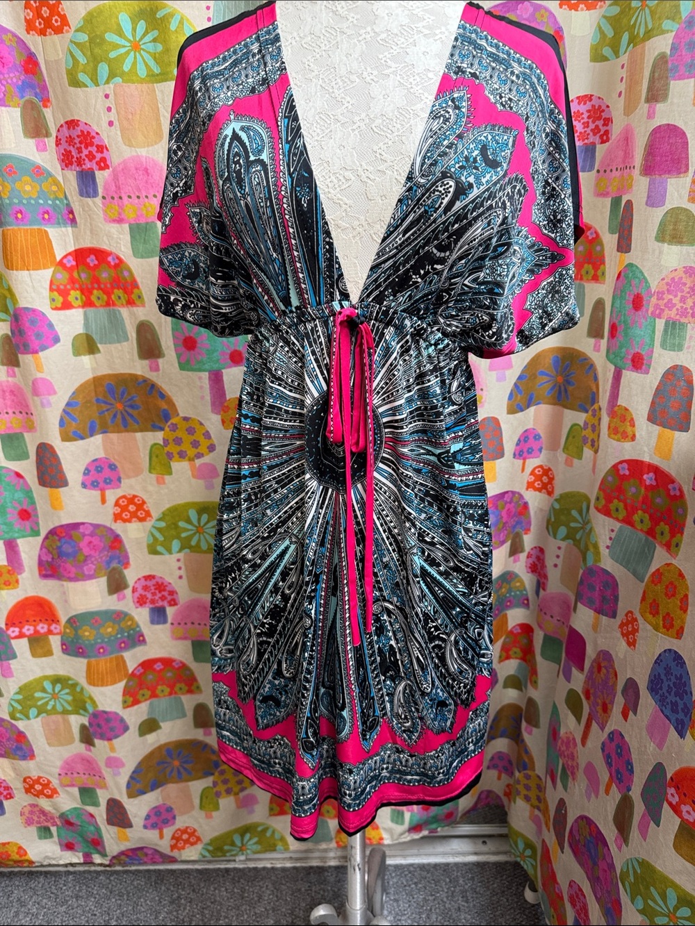 Free Culture Sleeveless Cover Up/Dress. Medium